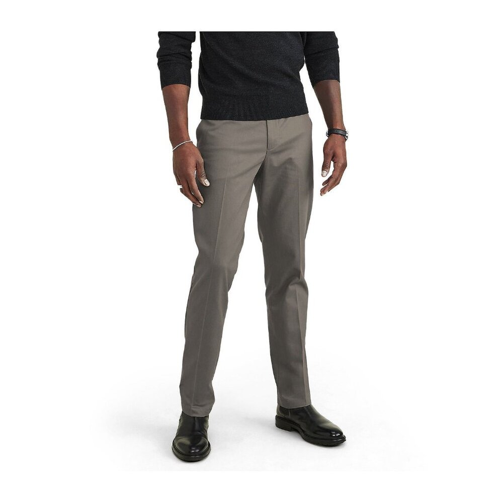Dockers Slim Fit Flat Front Pants - Navy